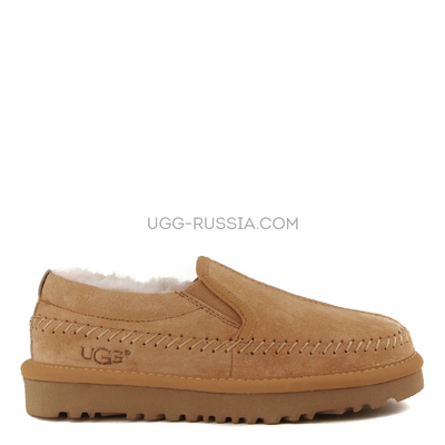 Stitch Slip On Chestnut