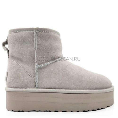 UGG Classic Mini Platform Grey Violet
