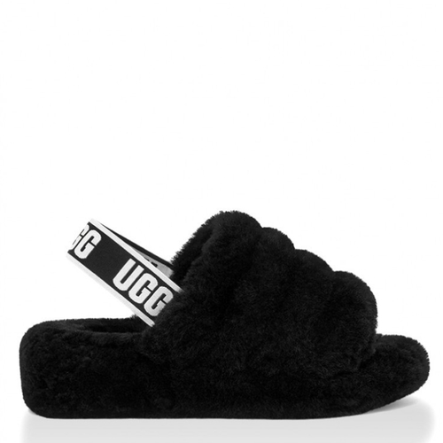 UGG Fluff Yeah Slide Black