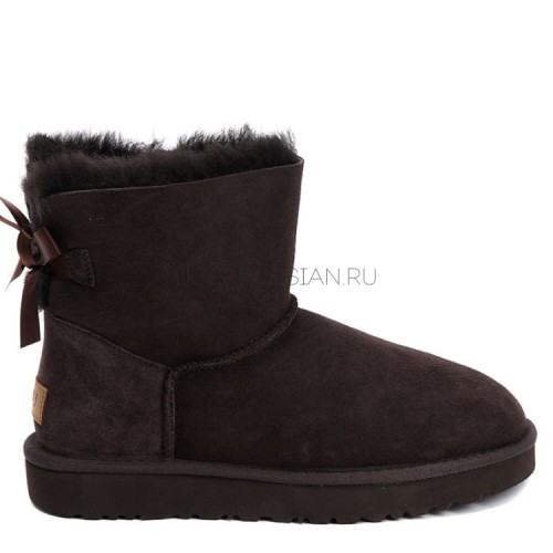 UGG Kids Mini Bailey Bow Chocolate