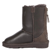 UGG Kids Zip Metallic Chocolate