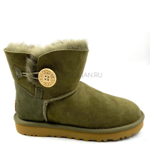 UGG Mini Bailey Button Olive
