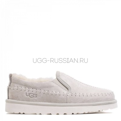Stitch Slip On Beige