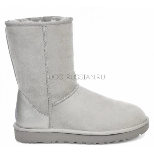 UGG Classic Short Grey Violet