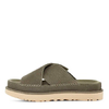 UGG Goldenstar Cross Slide Moss Green