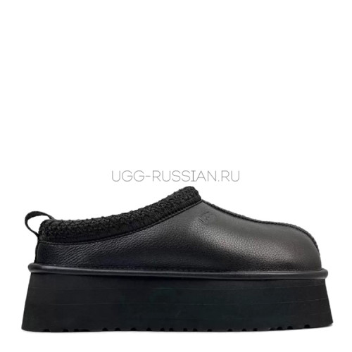 UGG Tazz Platform Leather Black