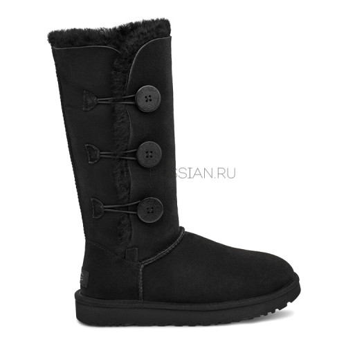 UGG Bailey Button Triplet Black