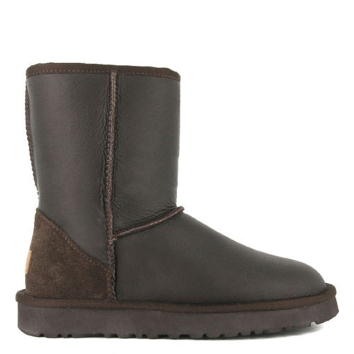 UGG Classic Short Metallic Chocolate