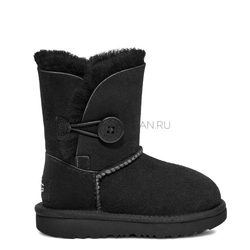 UGG KIDS Bailey Button Black