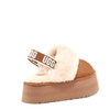 Funkette Suede Platform Chestnut