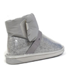 Clear Quilty Boots Grey