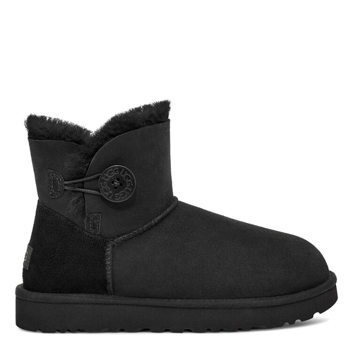 UGG Mini Mini Bailey Button Black