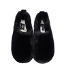 UGG Hailey Fluff Slippers Black