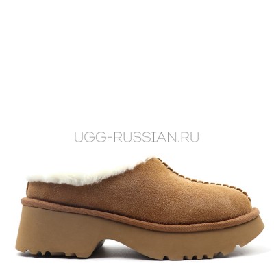 New Heights Cozy Clog Chestnut