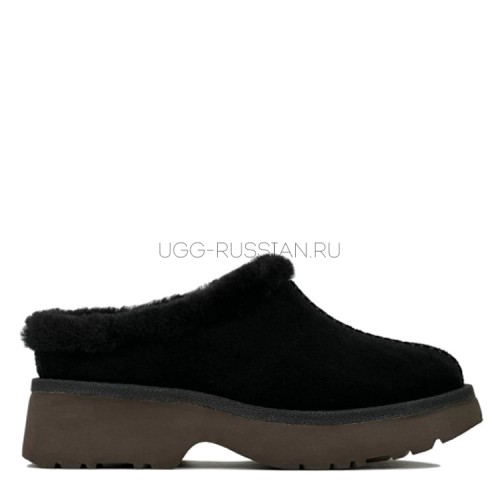 UGG New Heights Cozy Clog Black