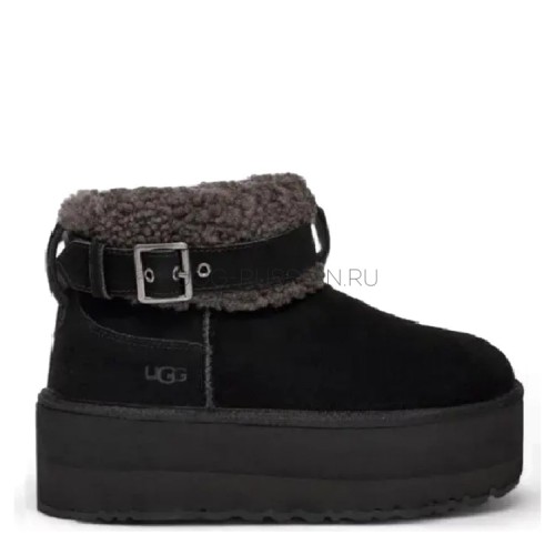 UGG Ultra Mini Belted Roller Black