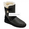 UGG Classic Short Dylyn Bomber Black