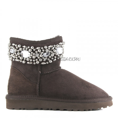 UGG UGG Jimmy Choo Multicrystal Chocolate