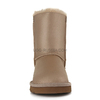 UGG Classic Short ZIP Metallic Sand