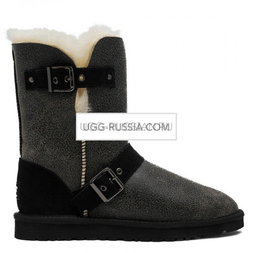 UGG Classic Short Dylyn Bomber Black