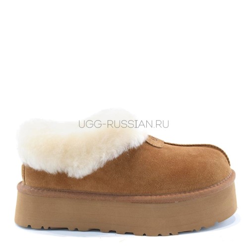 Platform Slipper Chestnut