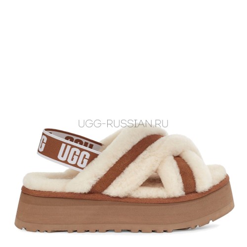 UGG Disco Color Slide Chestnut