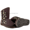 UGG Jimmy Choo Starlit Metallic Chocolate