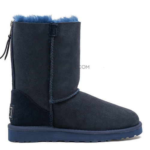 UGG Classic Short ZIP Navy