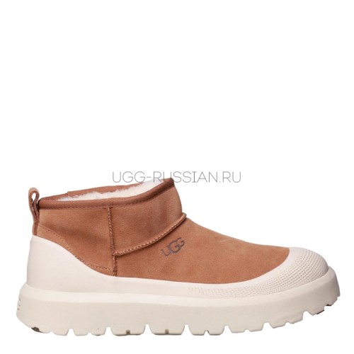 UGG Mens Ultra Mini Hybrid Chestnut