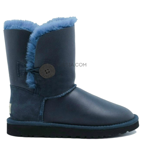 UGG Bailey Button Metallic Navy