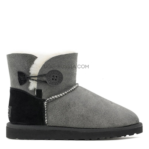 UGG Bailey Button Mini Bomber Black