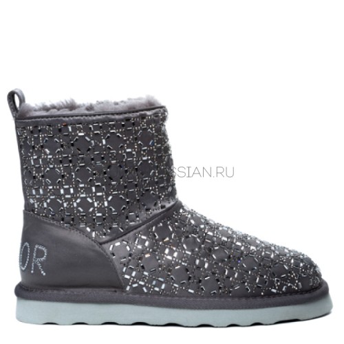 UGG Christian Dior  Boot Grey