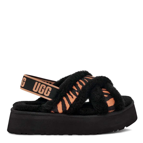 UGG Disco Cross Slide Tiger Print