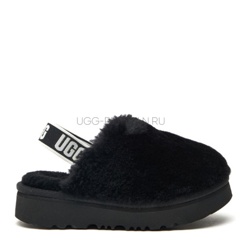 UGG Fluff Yeah Clog Black