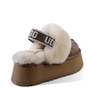 UGG Funkette Suede Platform Cappuccino