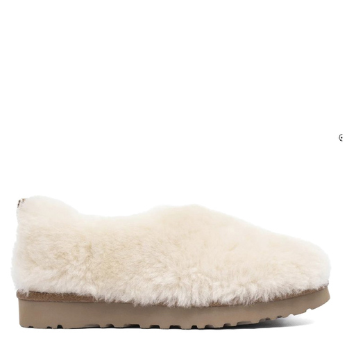 UGG Hailey Fluff Slippers Natural