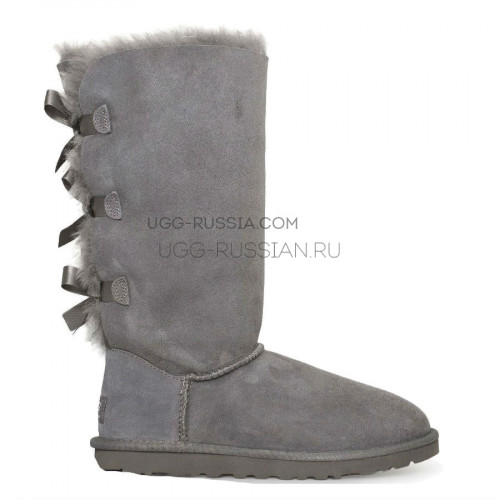 Bailey Bow Tall Grey