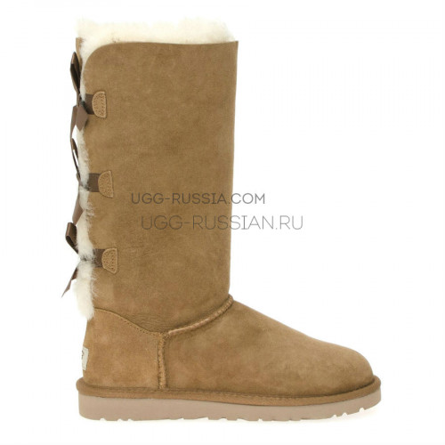 UGG Bailey Bow Tall Sand