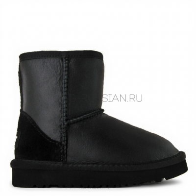 Kids Classic Short Metallic Black