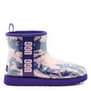 UGG KIDS Classic Clear Mini Marble Violet Night