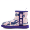 UGG KIDS Classic Clear Mini Marble Violet Night