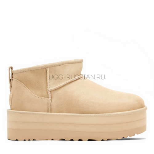 UGG Classic Ultra Mini Platform Sand