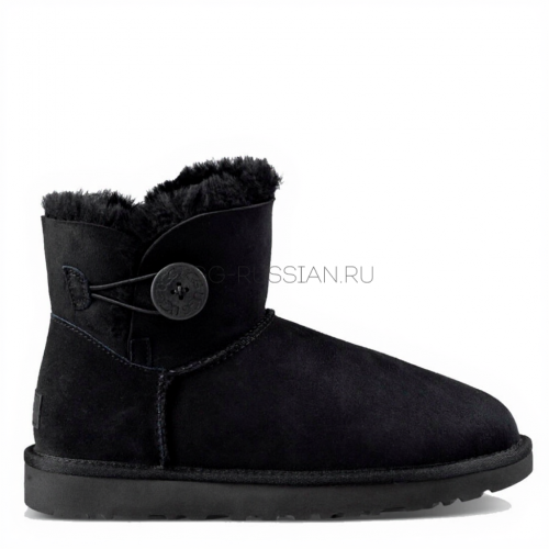 UGG Bailey Button Mini Black